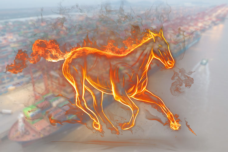 Chinese New Year Horse